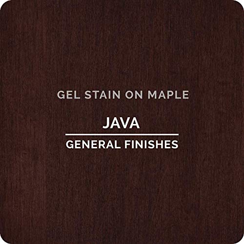 General Finishes Oil Base Gel Stain 1/2 Pint Java - Diamond Home USA