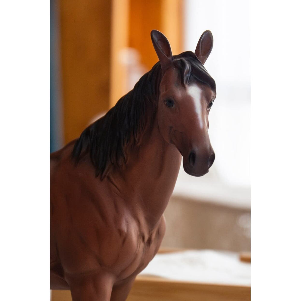 Standing Horse Ultra Realistic Garden Statue Multi Color Polyresin - Diamond Home USA