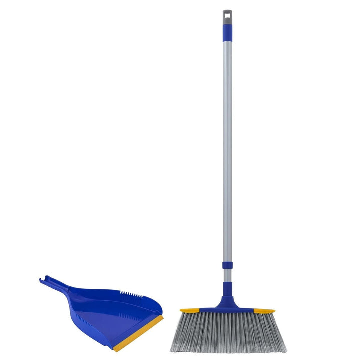 Slim Telescopic Broom Blue - Diamond Home USA