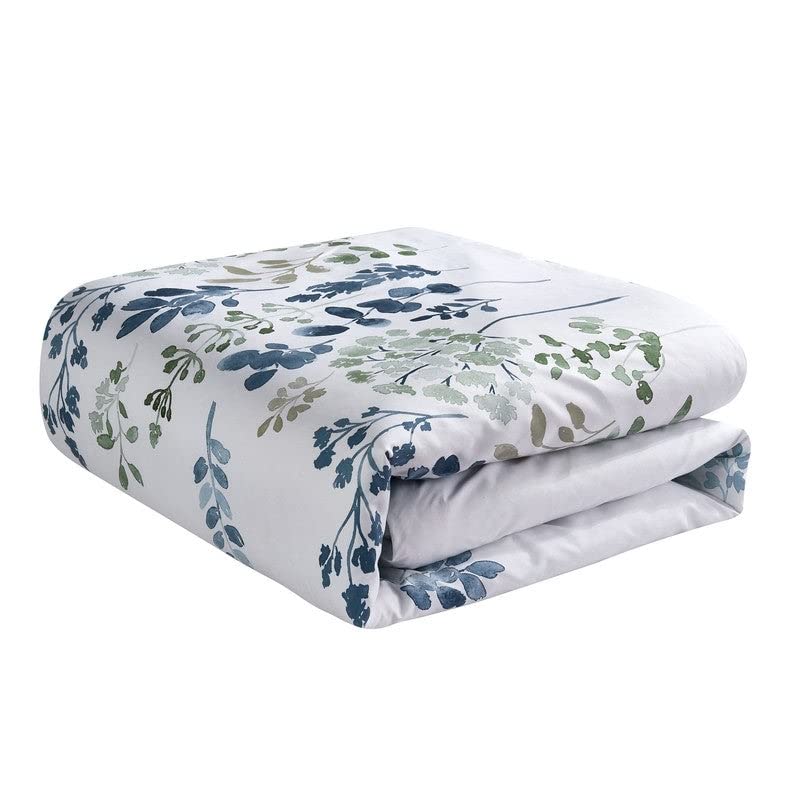 Meadow Walk 4pc Comforter Set Microfiber Polyester- Includes 1 + 2 Shams +1 - Diamond Home USA