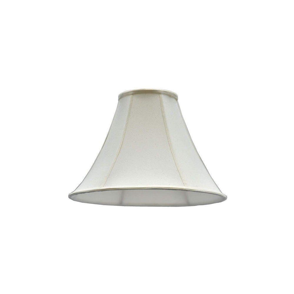Bell Shape Spider Construction Lamp Shade In Ivory (6" X 16" 12") Beige - Diamond Home USA