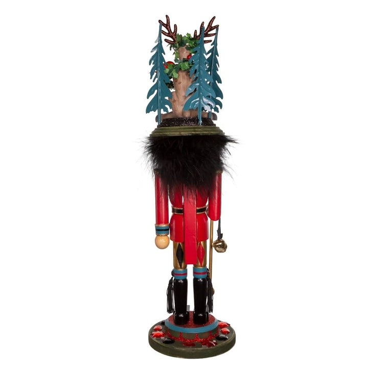 18-inch Hollywood Nutcracker with Deer Hat Multicolored - Diamond Home USA