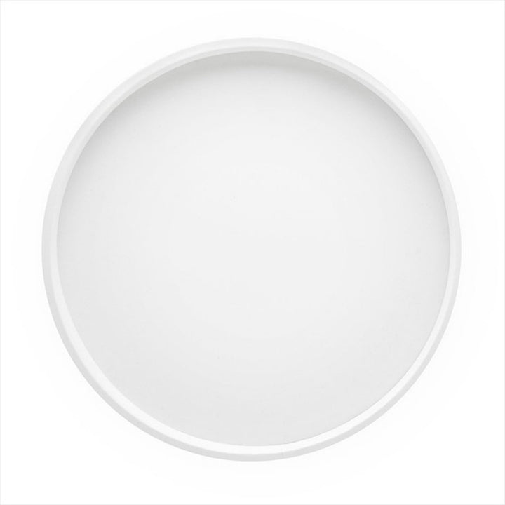 Kraftware Bartenders Choice Serving Tray - White 14-Inch Food Tray for Coffee