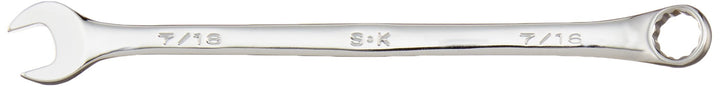 SK Tools USA 7/16" Long Pattern 12 Point SuperKrome Combination wrench 88414
