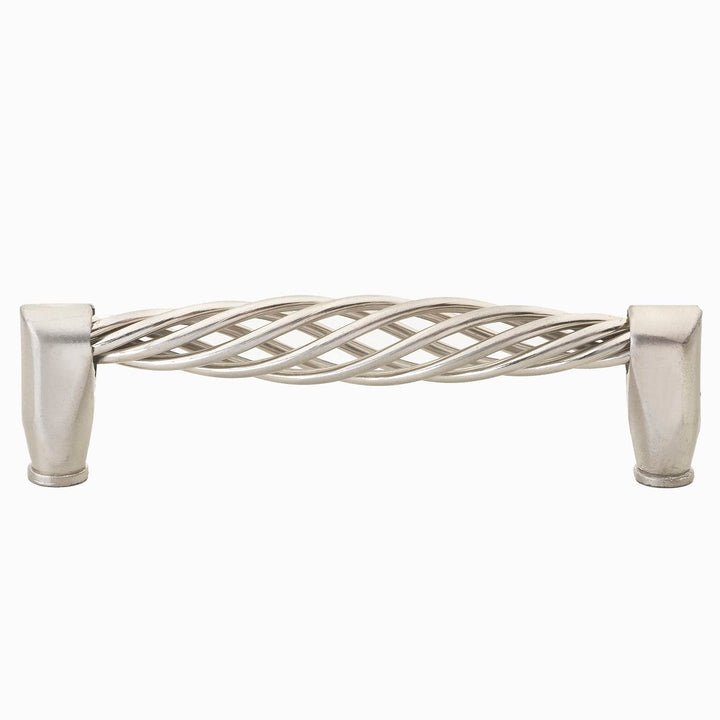 GlideRite Hardware 5" CC Steel Birdcage Cabinet Pulls Satin Nickel 3012-128 10- Pack