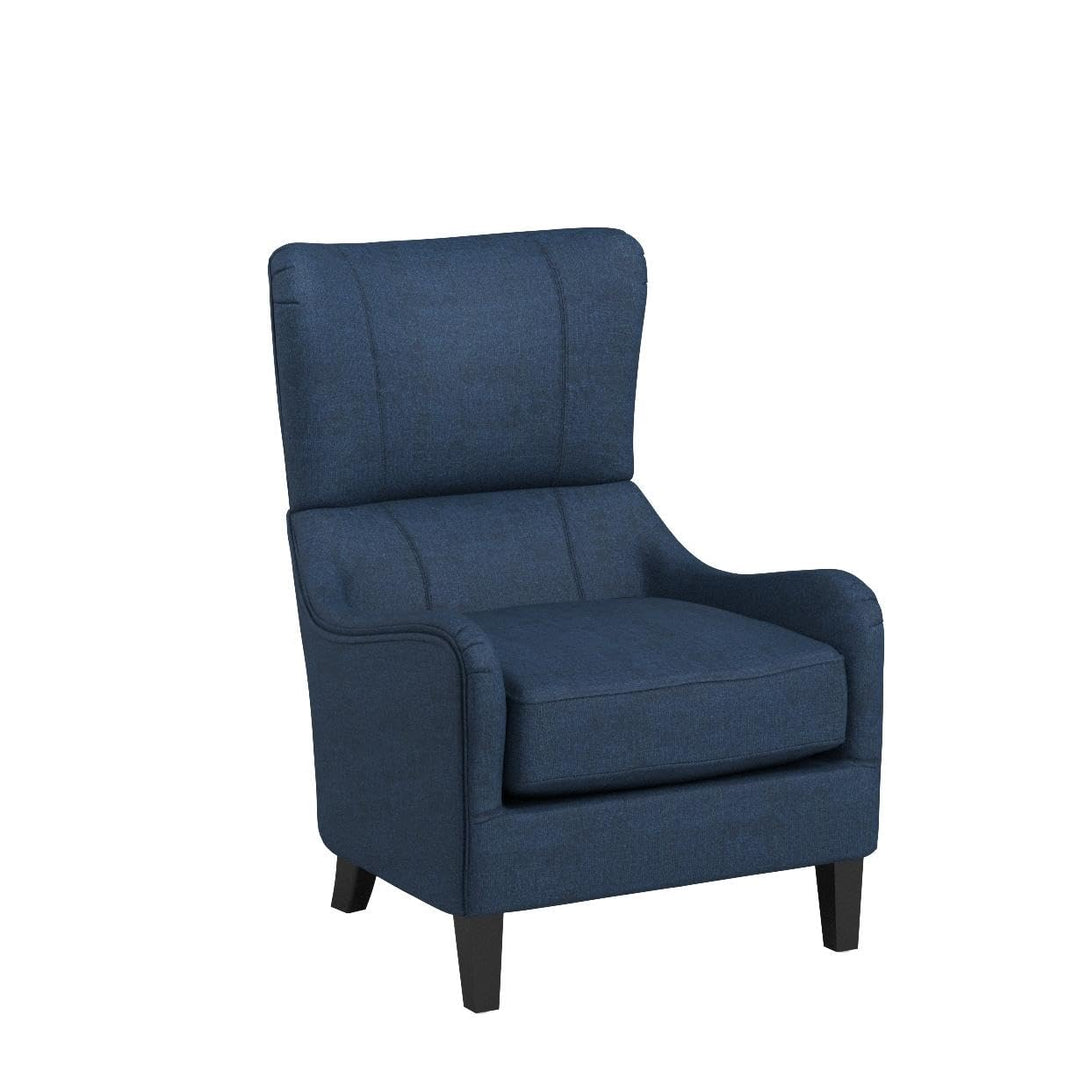 Christopher Knight Home Quentin Fabric Sofa Chair Navy Blue - Diamond Home USA