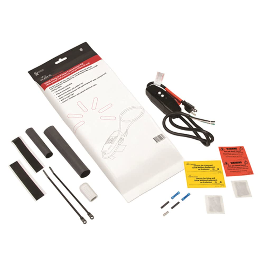 nVent 893515-000 RAYCHEM EasyHeat 120V Plug-in Power Connection Kit Standard