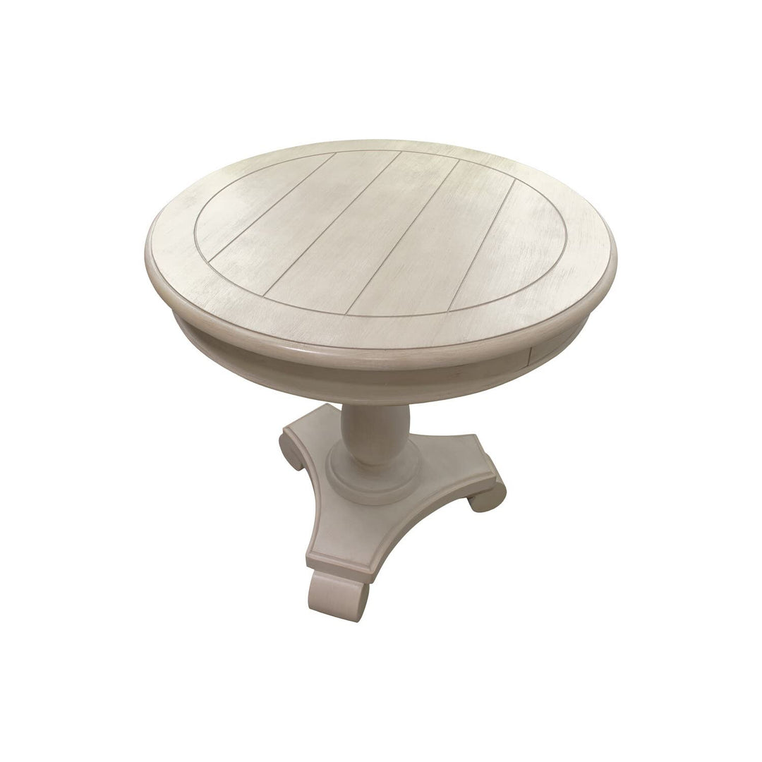Best Master Furniture Round End Table Round End Table Beige