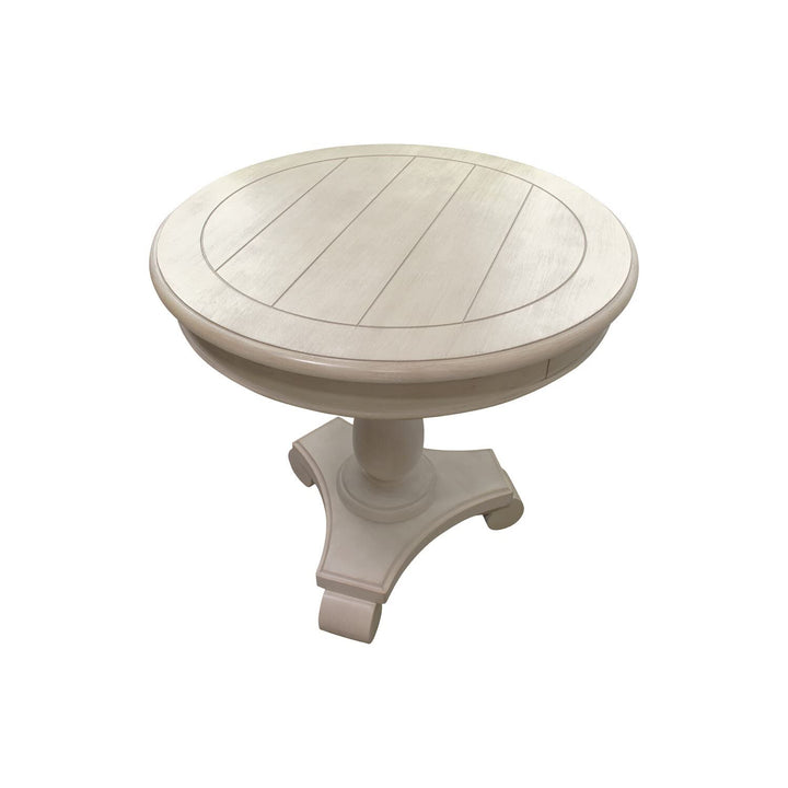 Best Master Furniture Round End Table Round End Table Beige