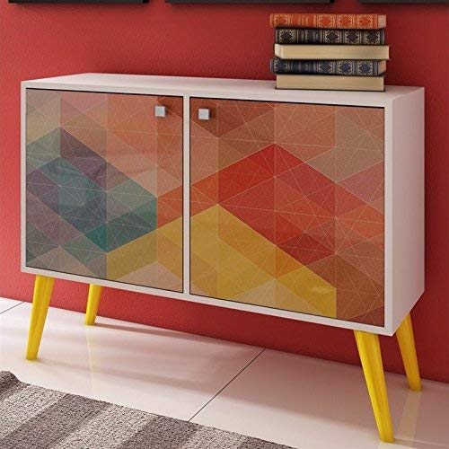 Manhattan Comforts Avesta Double Side Table. 2.0 and Stamp