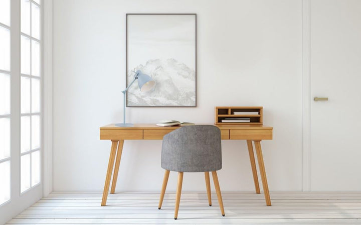 EGLO 204085A Priddy 17 inch esk Lamp Plug-in Lighting for Living Room Bedroom - Diamond Home USA