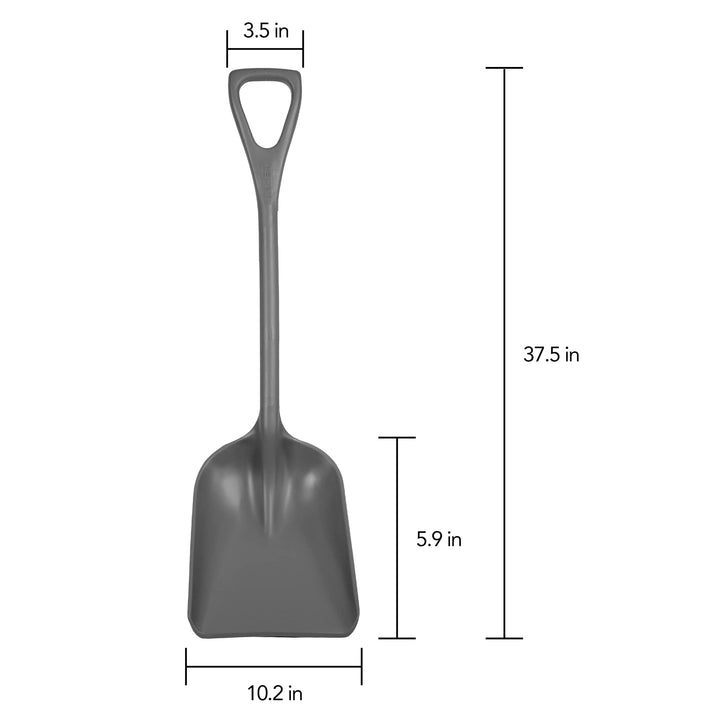 Remco 698188 Shovel One-Piece 11" PP Gray - Diamond Home USA
