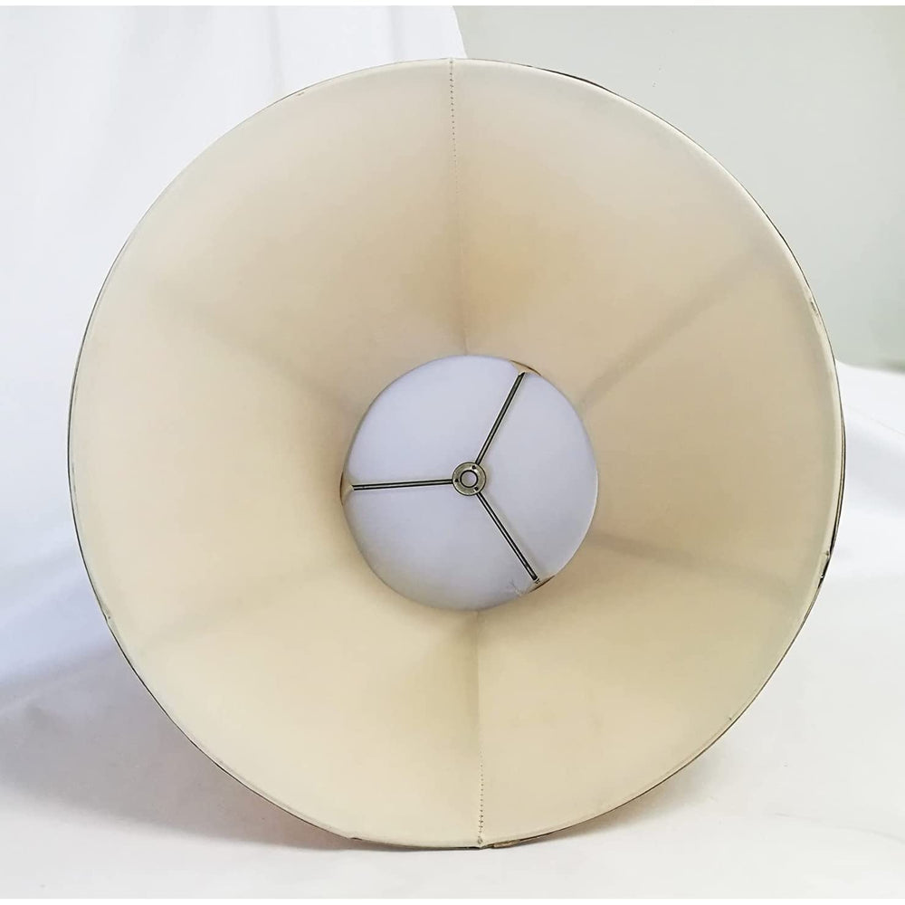 Gold Hand Made Fabric Bell Lamp Shade For Table 8" X 16 "X 12" (Spider) - Diamond Home USA