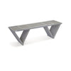 GloDea X60 Bench L 54" X W 15" X H 17" Phoenix Fossil