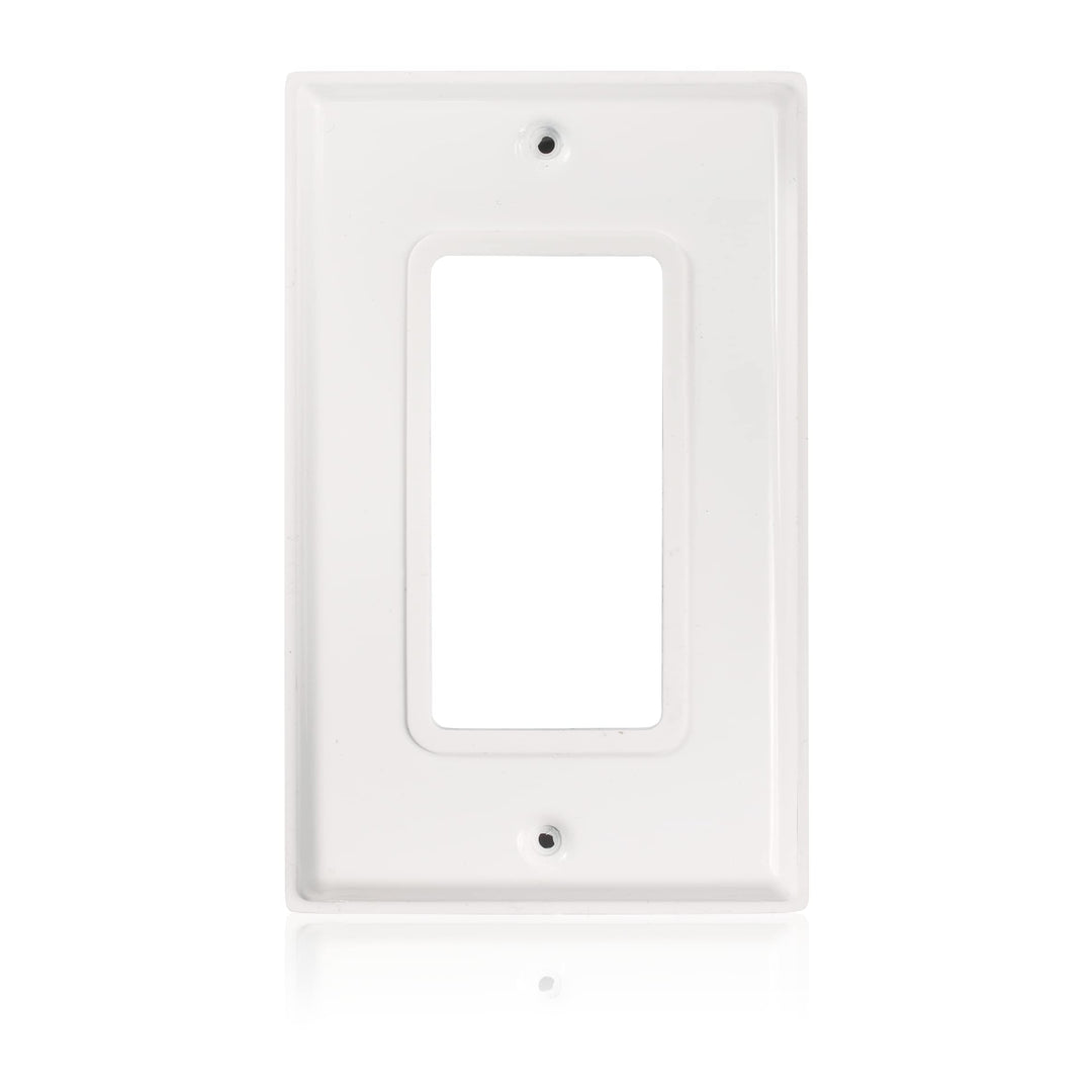 Leviton 1-Gang Decora Device Wallplate Standard Size 302 Stainless Steel