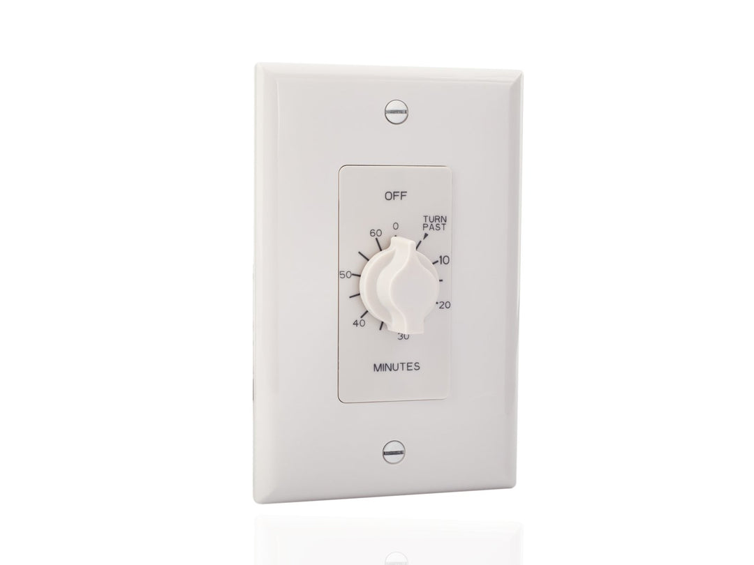 TORK A560MW Spring-Wound In-Wall Twist Timer with 60-Minute Length and White - Diamond Home USA