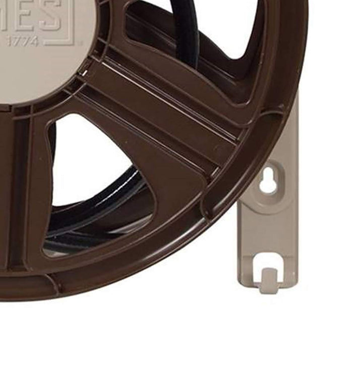 AMES 2388340 ReelEasy Side Mount Reel 100-Foot Hose Capacity - Diamond Home USA