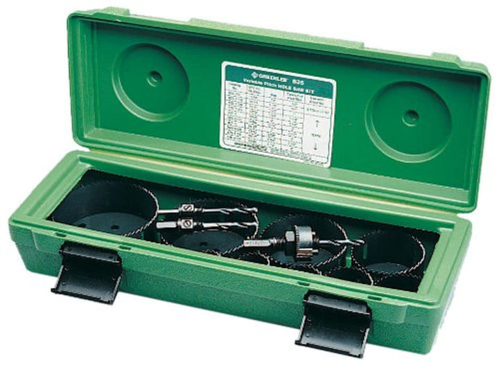 Greenlee - Holesaw Kit Hole Making (835) Sizes 1/2" - 4"