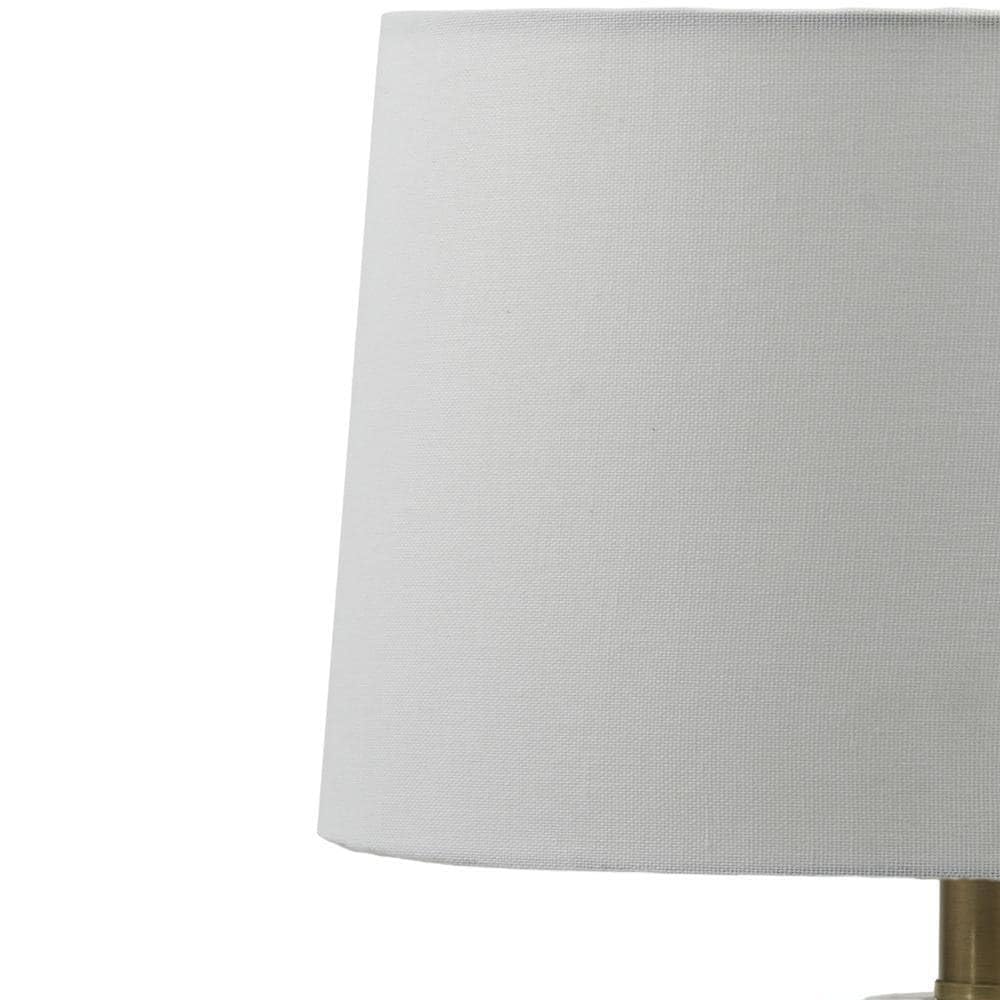 Natural Rattan Base Table Lamp 19" h X 13" w 13" d Brown Traditional - Diamond Home USA