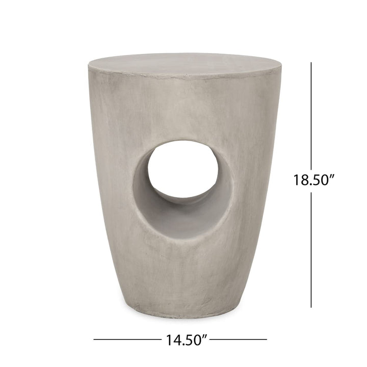 Christopher Knight Home Randall Outdoor Contemporary Lightweight Accent Side - Diamond Home USA