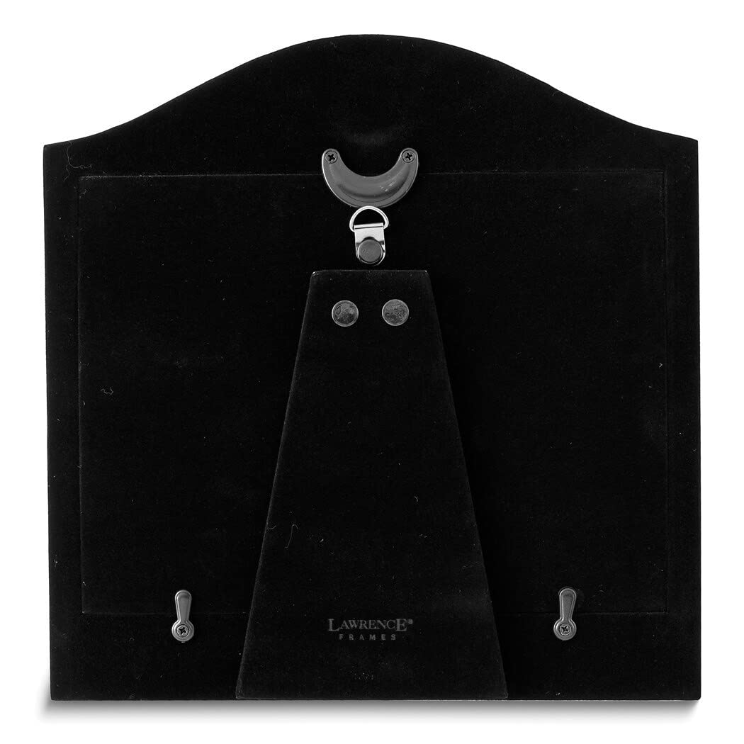 Satin Silver-plated 25th Anniversary Our Wedding Day 3.5x5 Photo Silver 4x6 - Diamond Home USA