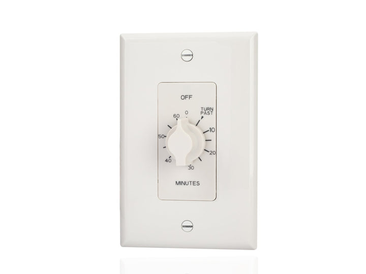 TORK A560MW Spring-Wound In-Wall Twist Timer with 60-Minute Length and White - Diamond Home USA