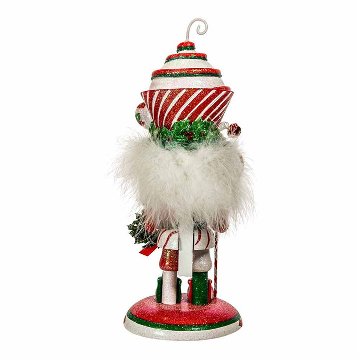 Hollywood Nutcrackers Hollywood Cupcake Swirl Hat Nutcracker 12-Inch - Diamond Home USA