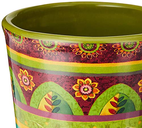 Certified International Tunisian Sunset Mugs (Set of 4) 18 oz Multicolor - Diamond Home USA