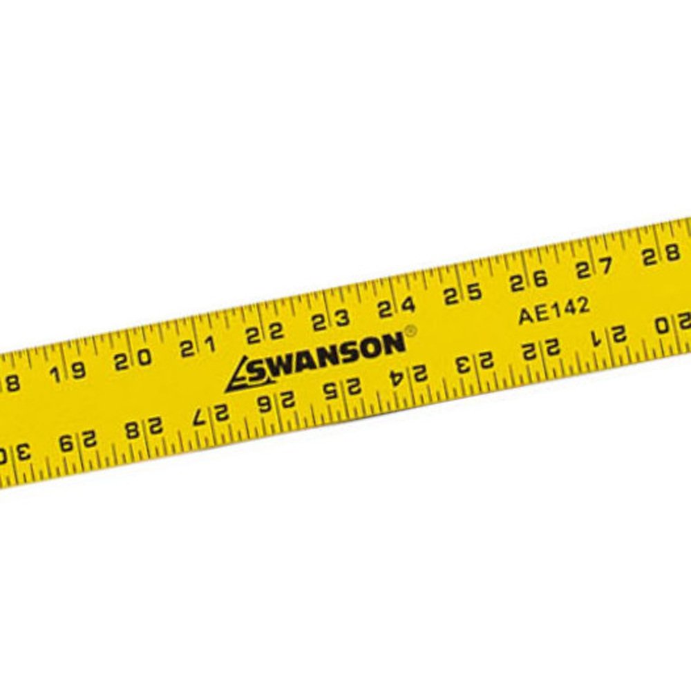 Swanson Tool AE142 48-Inch Straight Edge (Yellow) - Diamond Home USA