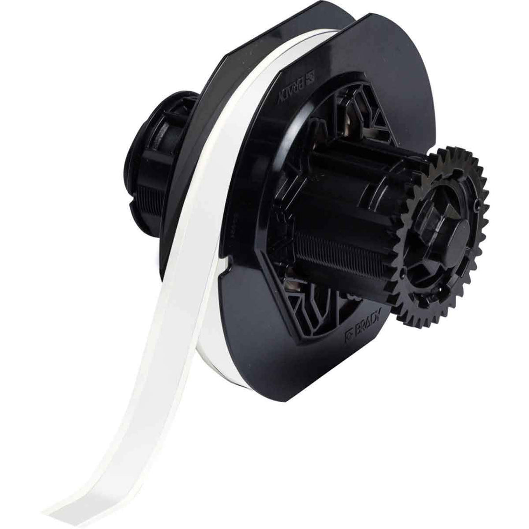 Brady B30C-500-581-WT 100' Length x 0.5" Width B-581 Repositional Vinyl White