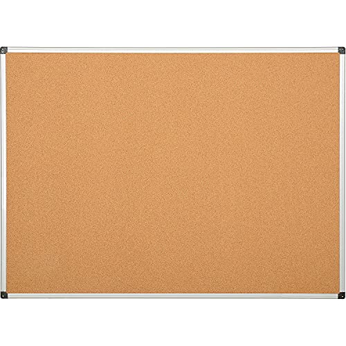 Cork Board - Aluminum Frame - 60 x 36 - Diamond Home USA
