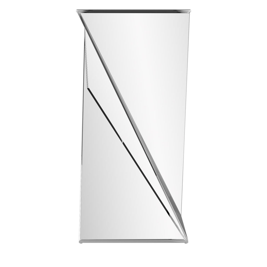 Howard Elliott 11093 Twisted Mirrored End Table - Diamond Home USA