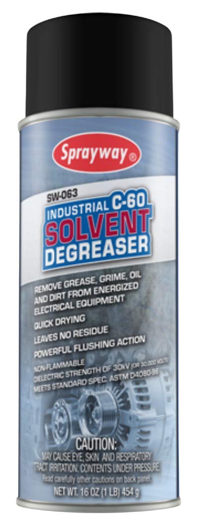 Sprayway C-60 Solvent Degreaser 16 oz. can 1 Count