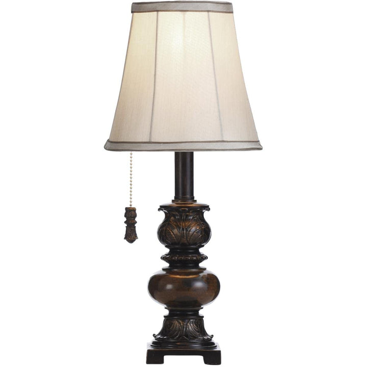 Trieste Marble 18 1/2" High Accent Table Lamp w/Ivory Shade - Diamond Home USA