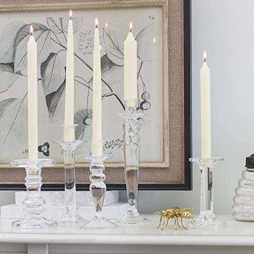 Root Candles Unscented Smooth Arista 9-Inch Dinner Candles 12-Count Ivory - Diamond Home USA