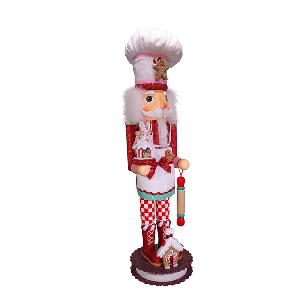 Kurt S. Adler 36-Inch Hollywood Gingerbread Chef Nutcracker - Diamond Home USA