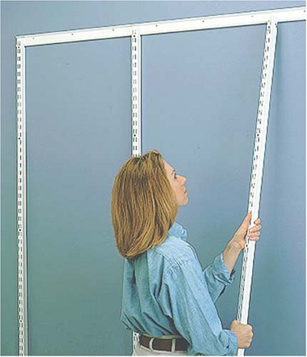 Knape & Vogt John Sterling Dual-Trak 70-Inch Adjustable Wall Standard #0120-70WT - Diamond Home USA