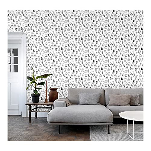White Perfume Bottles Wallpaper 20.5 X Abstract Washable - Diamond Home USA