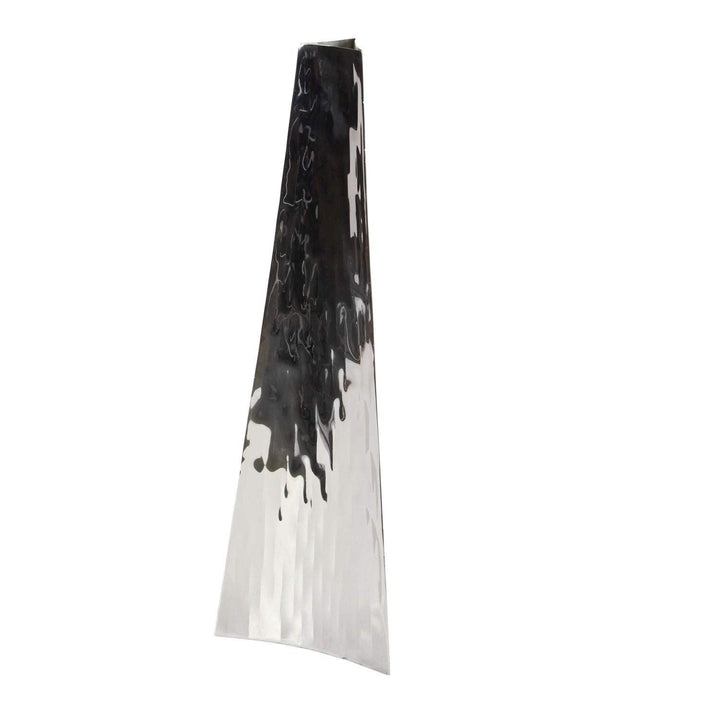 Large Stainless Steel Vase Black Modern Contemporary - Diamond Home USA
