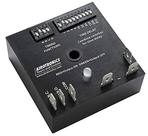 Airotronics Encapsulated Timer Relay Function: On Delay Off Delay Single Shot