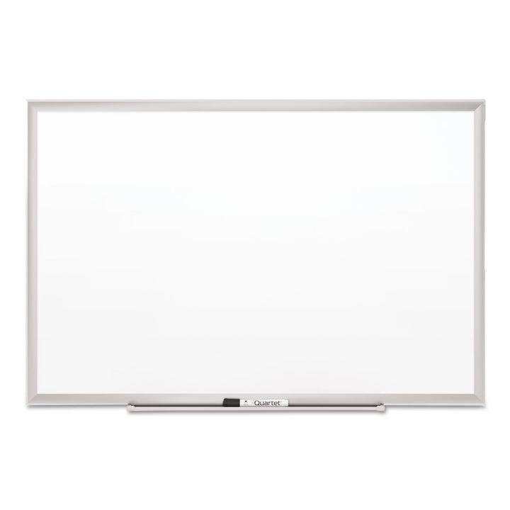 Quartet Magnetic Porcelain Whiteboard 2' x 3' White Board Premium Duramax Silver