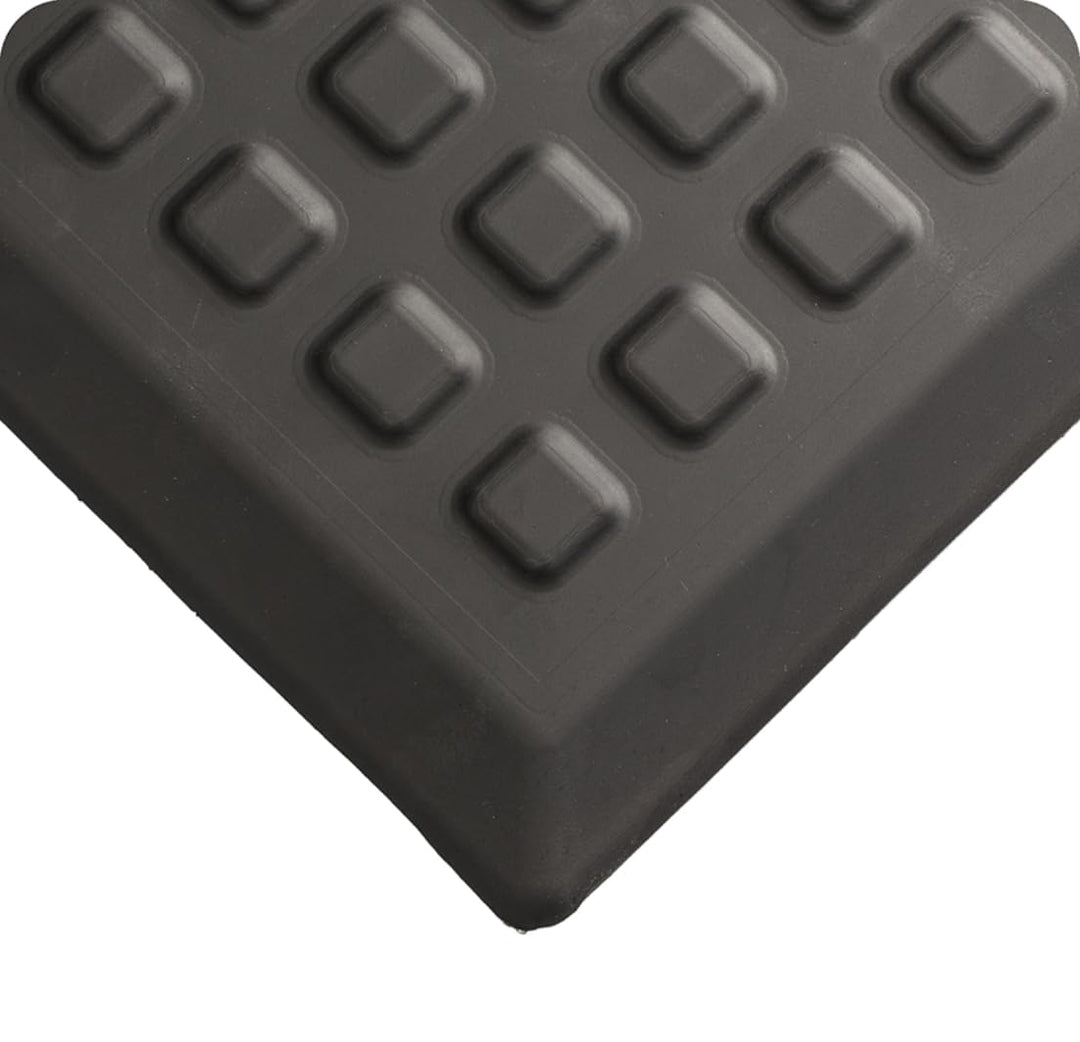 Wearwell Rejuvenator Squared Workstation Anti-Fatigue-Mat - Black. 2' W x 3' L x