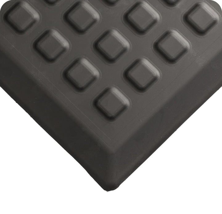 Wearwell Rejuvenator Squared Workstation Anti-Fatigue-Mat - Black. 2' W x 3' L x