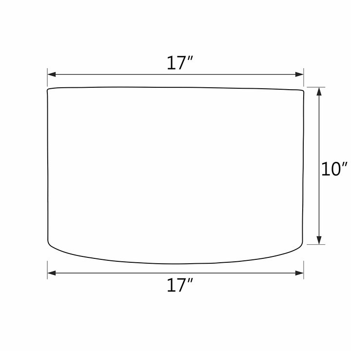 Aspen Creative 31007 Transitional Hardback Drum (Cylinder) Shape Spider - Diamond Home USA