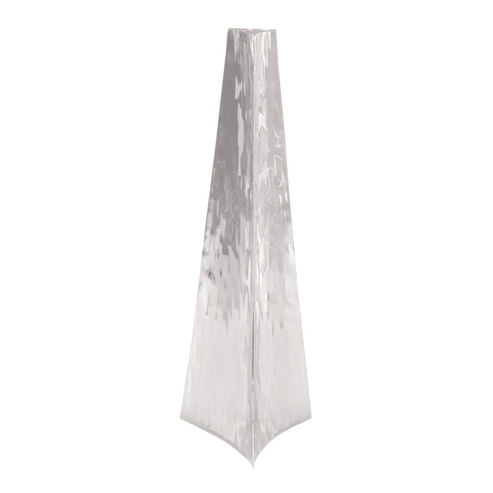 Large Stainless Steel Vase Black Modern Contemporary