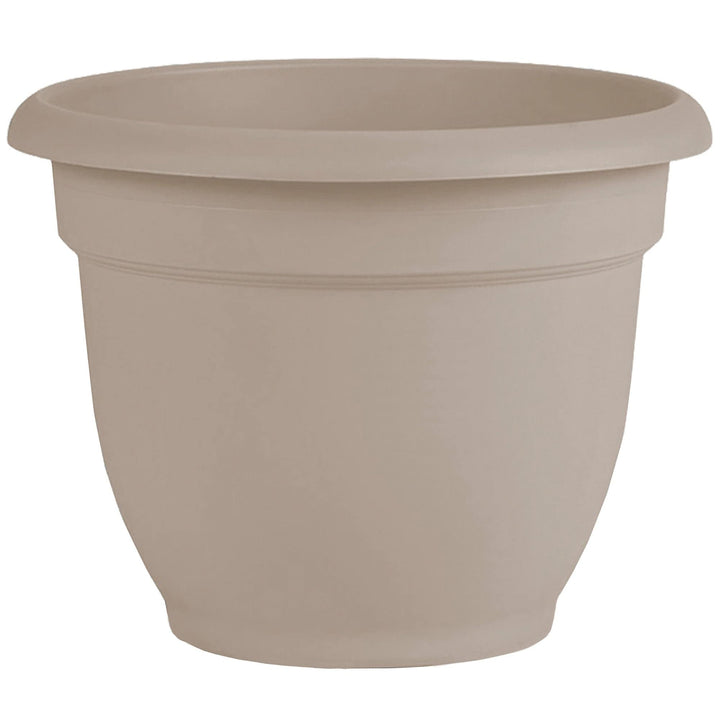 Self Watering Planter: 20" Pebble St1 Durable Resin Pot for Indoor and Outdoor