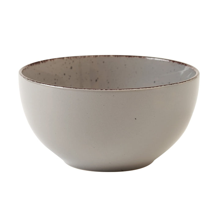 Dinnerware Set 2pcs Stoneware 2" X 5" Brown Solid Modern Contemporary Round - Diamond Home USA