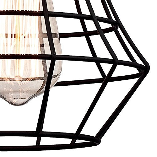 Westinghouse 6105300 Nathaniel One-Light Indoor Mini Pendant Matte Black - Diamond Home USA