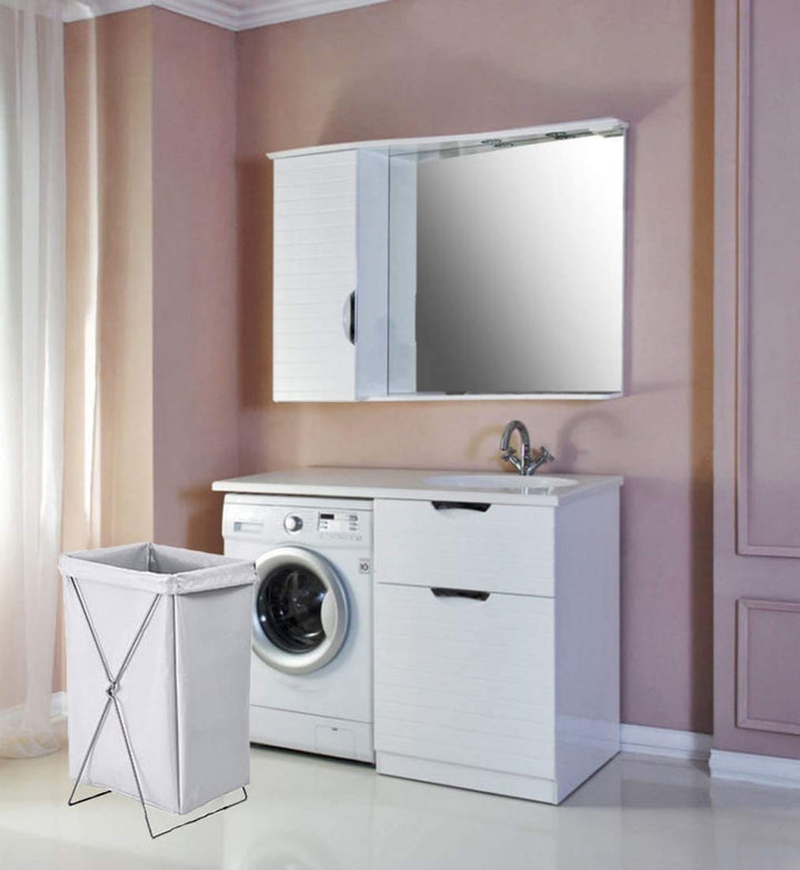 Hamper Stand 30 gal no bag - Diamond Home USA