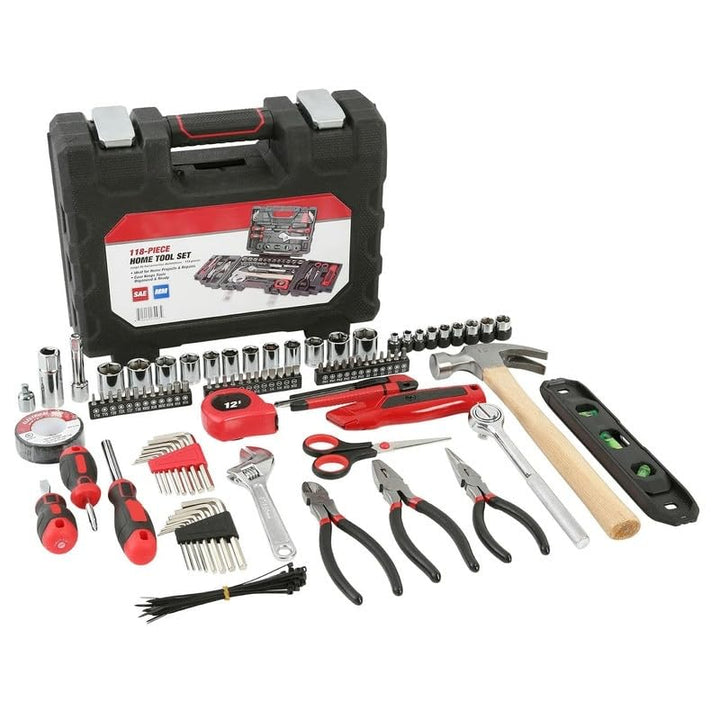 Tool Set for Home Repairs Model Red Rust Resistant